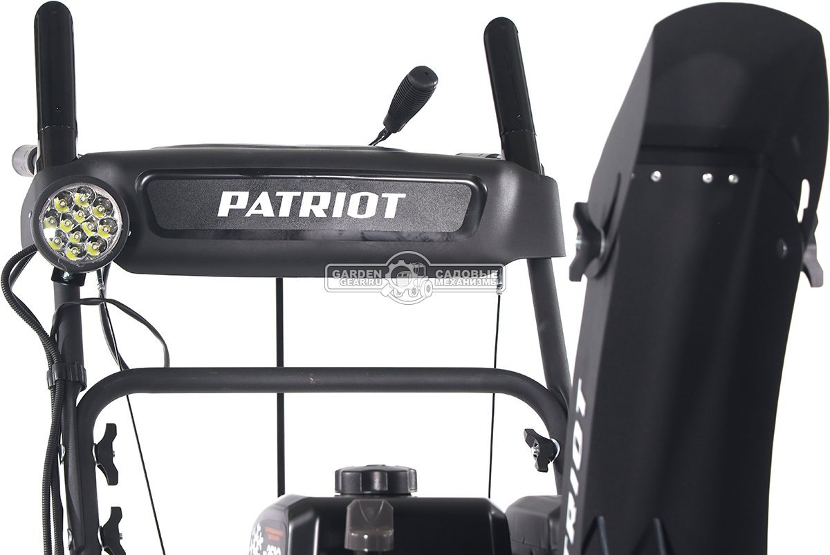 Снегоуборщик Patriot Pro 785E (PRC, XTS 61-71 см, 220 см3, эл/стартер 220В, фара, скорости 6/2, 75 кг)