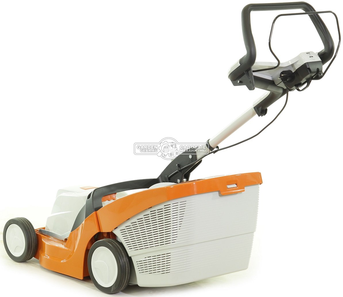 Газонокосилка электрическая Stihl RME 443.0 C (AUT, 1500 Вт., 41 см., несамоходная, травосборник 55 л., пластик, монорукоятка, 22 кг.)