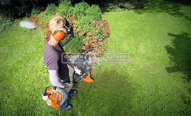 Бензокоса / триммер Stihl FS 40 (USA, 27,2 куб.см., 0,7 кВт/1,0 л.с., 2-MIX, AutoCut C 5-2 леска 2,0 мм., изогнутый вал, 4,4 кг.)