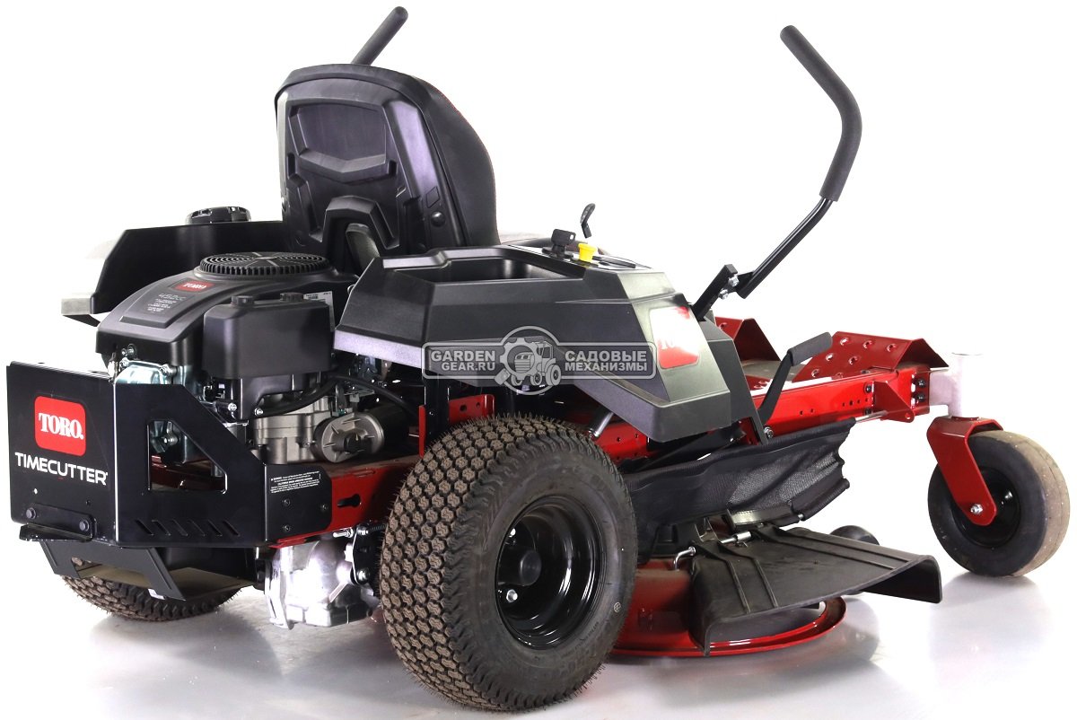 Садовый райдер Toro TimeCutter 74685 с нулевым радиусом разворота (USA, Toro, 452 куб.см., гидростатика, ширина кошения 107 см, 232 кг)