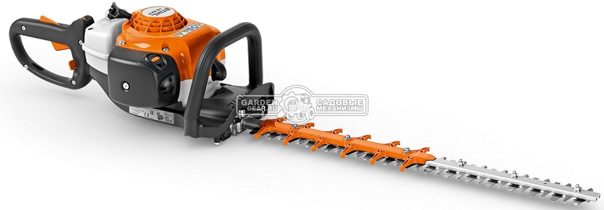 Мотоножницы Stihl HS 82 R нож 60 см. (GER, 22.7 куб.см., 1,0 л.с., поворотная рукоятка, встречный рез, 5,3 кг.)