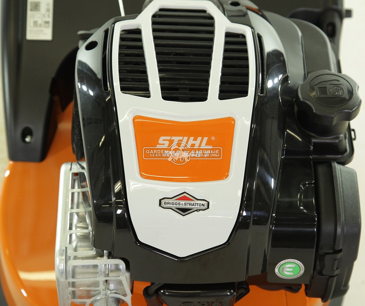 Газонокосилка бензиновая Stihl RM 545.0 T (AUT, самоходная задний привод, 43 см., B&S 650 EXi RS, 163 куб.см., пластик, 60 л., 29 кг.)