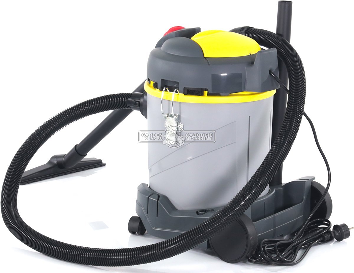 Пылесос Lavor WTP 20 для сухой и влажной уборки (ITA, 1600 Вт, 3600 л/мин, 220 мбар, контейнер 20 л, шланг 2 м, 6.5 кг)