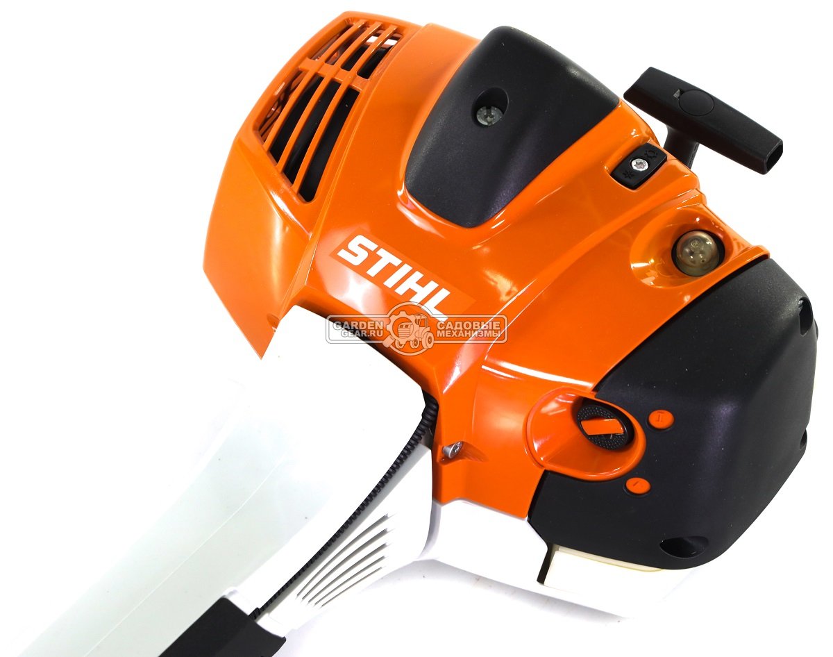 Бензиновый кусторез Stihl FS 491 C-EM (GER, 51,6 куб.см., 2,4 кВт/3,3 л.с., 2-MIX, ErgoStart, M-Tronic, длина 179 см., 3-х нож DM 3F-300, 9,3 кг.)