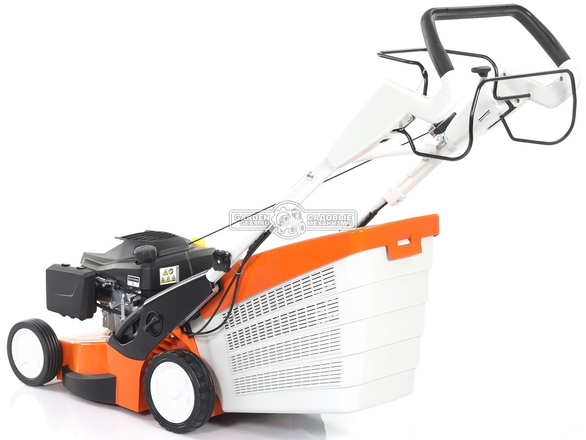 Газонокосилка бензиновая Stihl RM 545.1 V (AUT, самоходная задний привод, 43 см., Stihl EVC 300.0, 166 куб.см., пластик, 60 л., вариатор, 31 кг.)