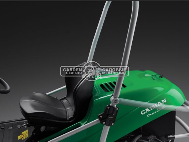 Садовый трактор для высокой травы и работы на склонах Caiman Croso 2WD (CZE, Caiman V-Twin, 708 куб.см., 92 см, дифференциал, 299 кг.)