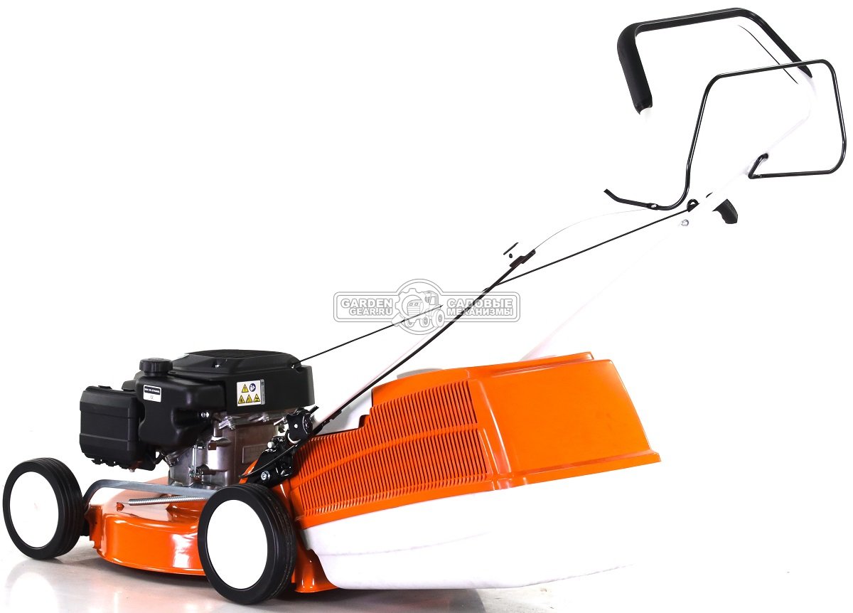 Газонокосилка бензиновая Stihl RM 248.2 (AUT, 46 см., несамоходная, Stihl EVC 200.3, 139 куб.см., сталь, 55 л., 26 кг.)