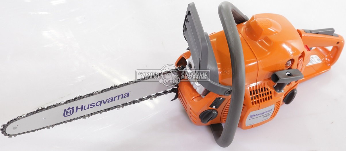 Бензопила Husqvarna 140 16&quot; (PRC, 40.9 куб.см., 1.6 кВт/2.17 л.с., X-Torq, Smart Start, 3/8-1.3-56E, 4.4 кг)