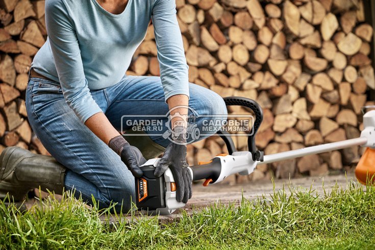 Аккумуляторная мотокоса Stihl FSA 56 SET с АКБ АК10 + ЗУ AL101 (AUT, Compact 36В, AutoCut C 2-2, леска 1,6 мм., 3,3 кг.)