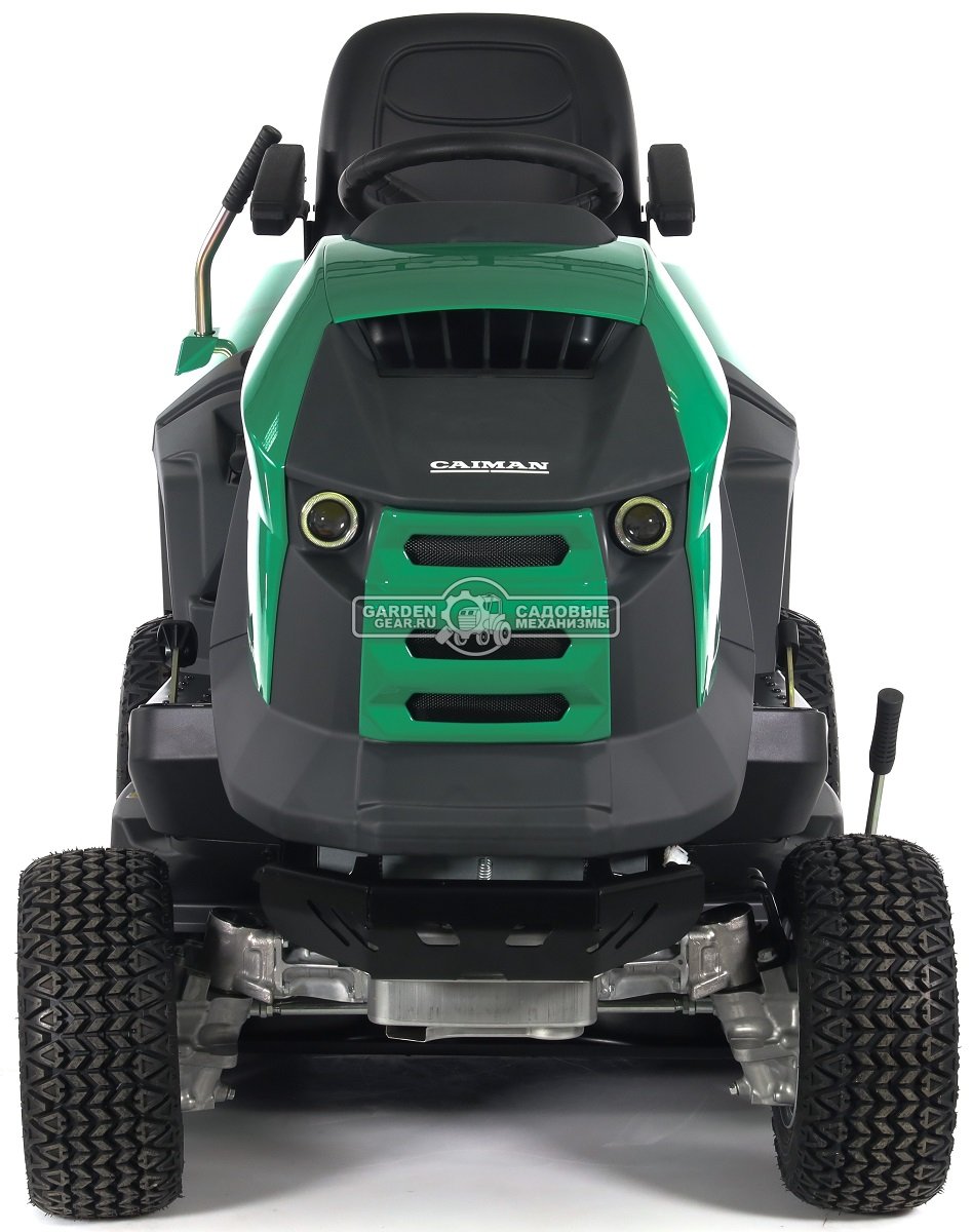 Садовый трактор Caiman Comodo Max 4WD 107D2K2 (CZE, Kawasaki FS600V, 603 куб.см, гидростатика, дифференциал, 380 л., ширина кошения 102 см., 334 кг.)