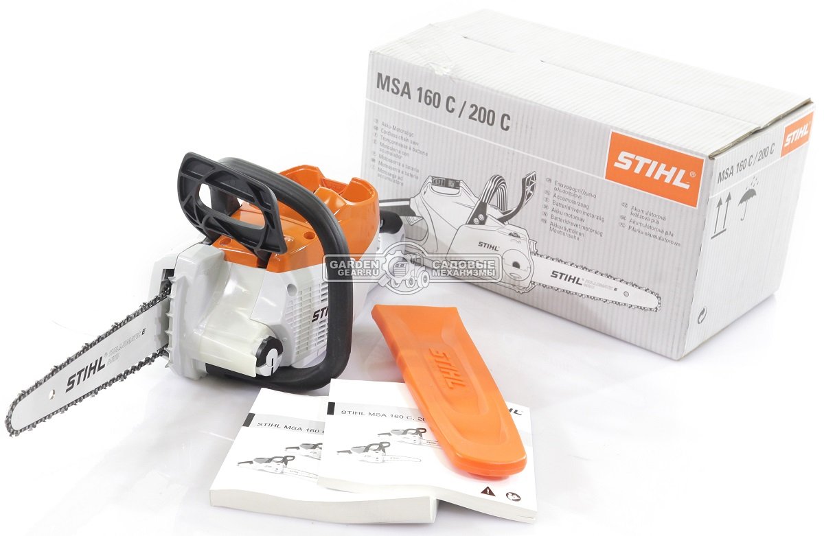 Аккумуляторная цепная пила Stihl MSA 200 C-B 12&quot; без АКБ и ЗУ (AUT, 36В Pro, 1/4&quot;P, 1,1 мм., 64E, 3,3 кг.)