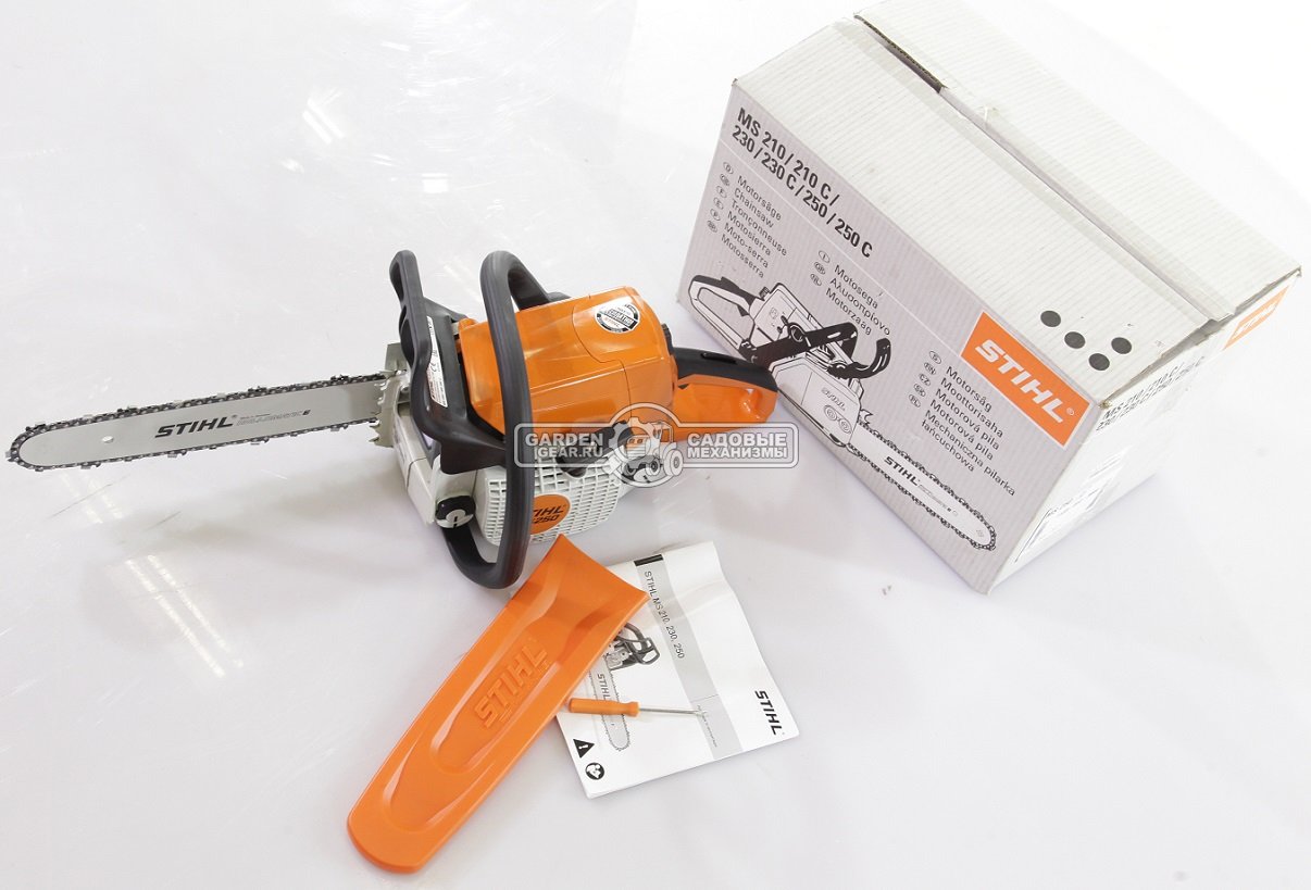 Бензопила Stihl MS 250 14&quot; (PRC, 45,4 куб.см., 2,3 кВт/3,1 л.с., 3/8&quot;, 1,3 мм., 50E, 4,6 кг.)