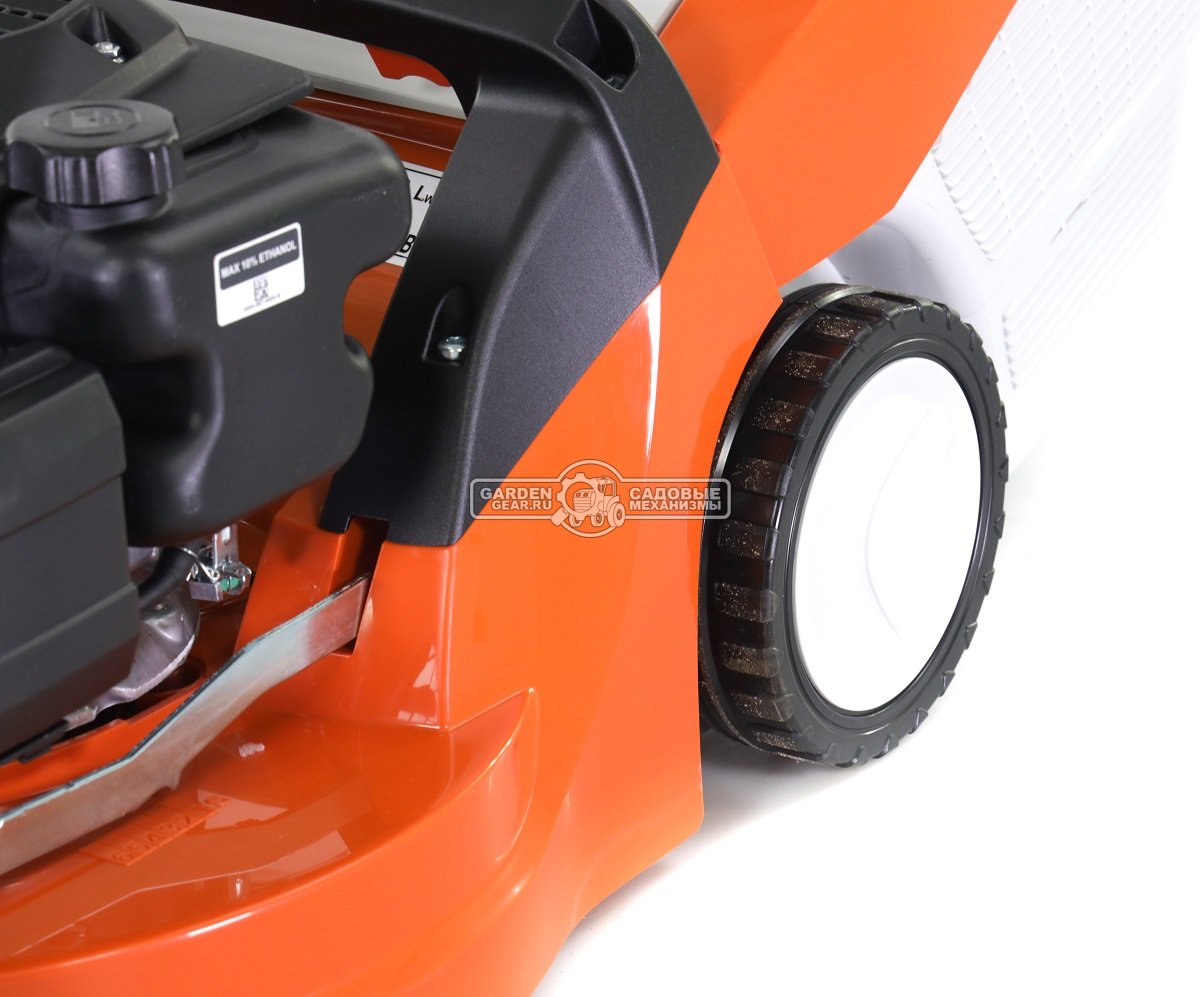 Газонокосилка бензиновая Stihl RM 448.1 TC (AUT, самоходная задний привод, 46 см, Stihl EVC 200.3 C, 139 куб.см, пластик, 55 л., монорукоятка, 28 кг.)