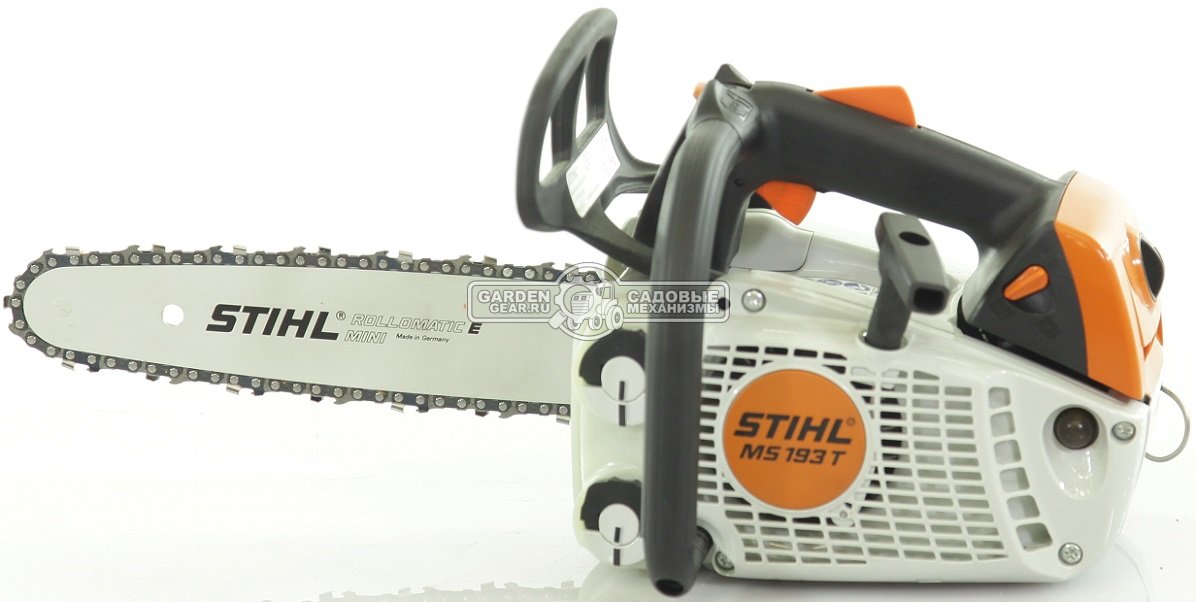 Бензопила сучкорез одноручная Stihl MS 193 T 12&quot; (USA, 30,1 куб.см., 1,3 кВт/1,8 л.с, 2-MIX, 3/8&quot;, 1,1 мм., 44E, 3,3 кг.)