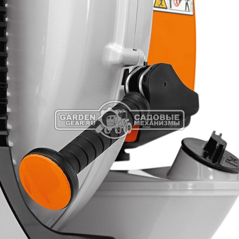 Воздуходувка бензиновая ранцевая Stihl BR 800 C-E Magnum (USA, 79,9 куб.см., 4-MIX, 3,2 кВт/4,36 л.с., макс. расх. 2025 м3/ч., ск. 97 м/с., 11,7 кг.)