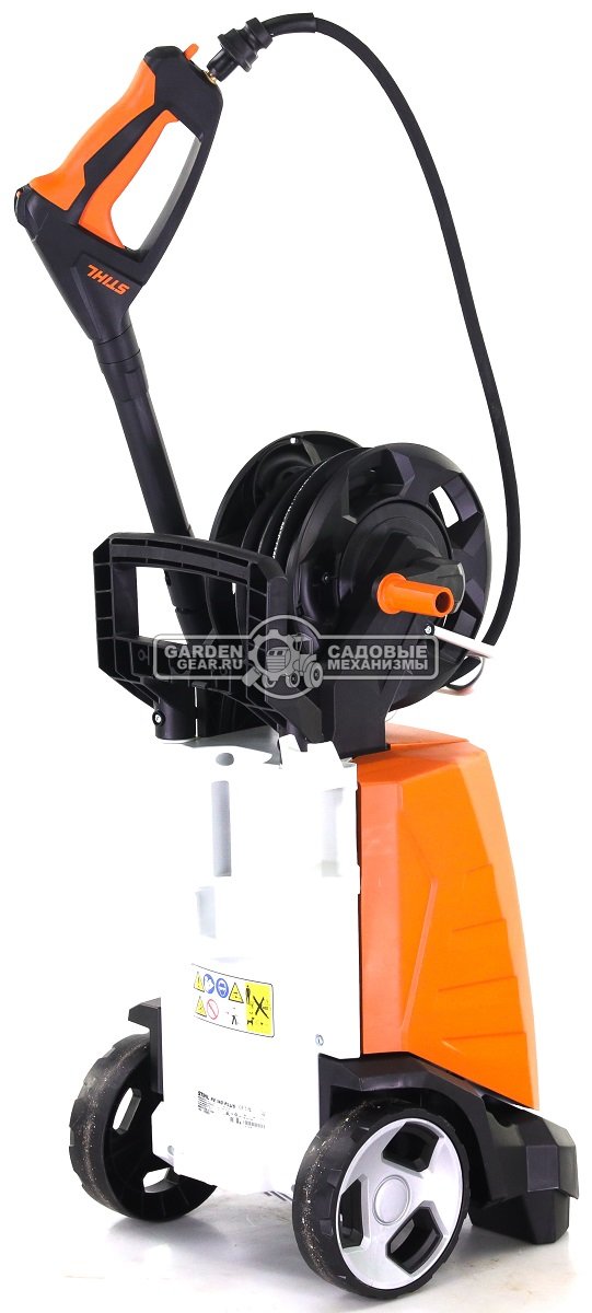 Мойка высокого давления Stihl RE 140 Plus (PRC, 10-145/180 Бар, 430/510 л/ч., барабан + шланг 10 м., 22,7 кг.)