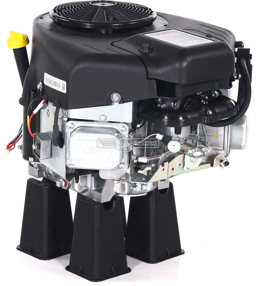 Бензиновый двигатель Briggs&Stratton 8240 Intek V-Twin (USA, 22 л.с., 724 см3., вертикальный вал, диам 25,4 мм, L 80,20 мм, 36,8 кг.)