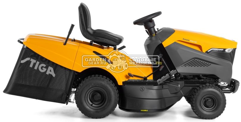 Садовый трактор Stiga Estate 5092 HW (ITA, Stiga ST600 V-Twin, 586 куб., гидростатика, травосборник 290 л., ширина кошения 92 см, NJ 92/102, 213 кг.)