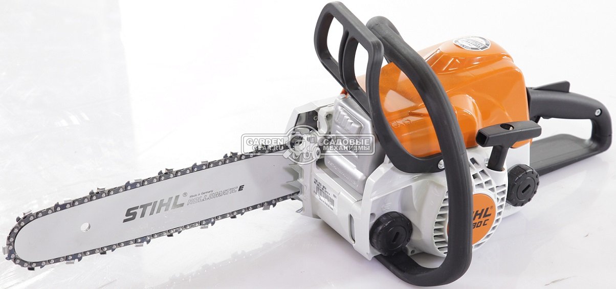 Бензопила Stihl MS 180 C-BE 14&quot; (PRC, 31,8 куб.см., 1,5 кВт/2,0 л.с., Ergostart, 3/8&quot;, 1,3 мм., 50E, 3,9 кг.)