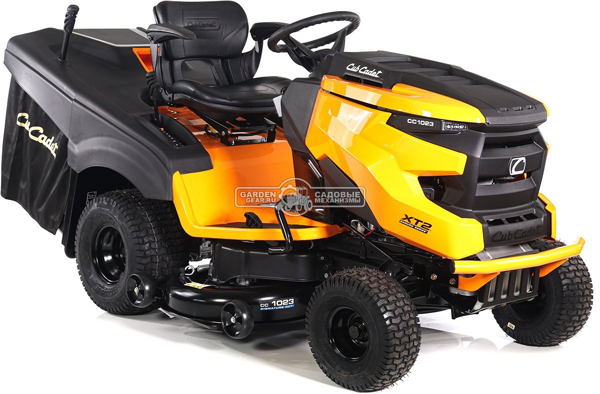 Садовый трактор Cub Cadet XT2 CC1023 (USA, Kohler KT730 25HP, V-Twin, 725 куб.см, гидростатика, травосборник 320 л., ширина кошения 106 см., 253 кг.)