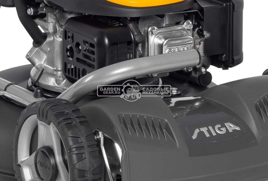 Газонокосилка бензиновая Stiga Multiclip 50 SX H мульчирующая (SVK, 48 см., Honda GCVx145, 145 куб.см., сталь, 38 кг.)