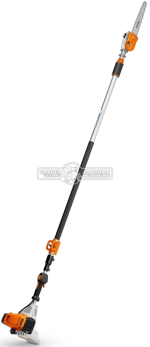 Высоторез бензиновый Stihl HT 105 12&quot; телескопический (USA, 31,4 куб.см., 1,05 кВт/1,4 л.с., 4-Mix, 1/4&quot;, 1,1 мм., 64E, длина 270-390 см., 7,9 кг.)