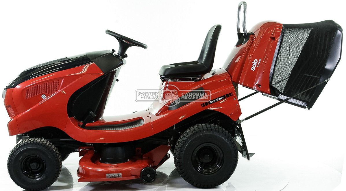 Садовый трактор Solo by Al-ko T 16-103.7 HD V2 Comfort (AUT, 103 см, B&S Intek 7160 V-Twin, 656 см3, гидростатика, травосборник 300 л, 242 кг)