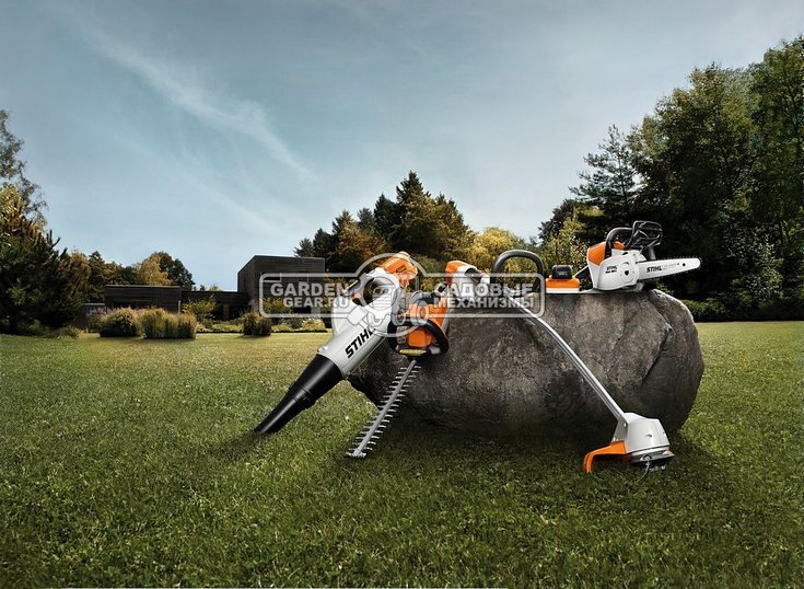 Кусторез аккумуляторный Stihl HSA 66 SET с AP100 и AL101 (AUT, 36В Pro, длина реза 50 см, расстояние между зубьями 30 мм., 3.1 кг)