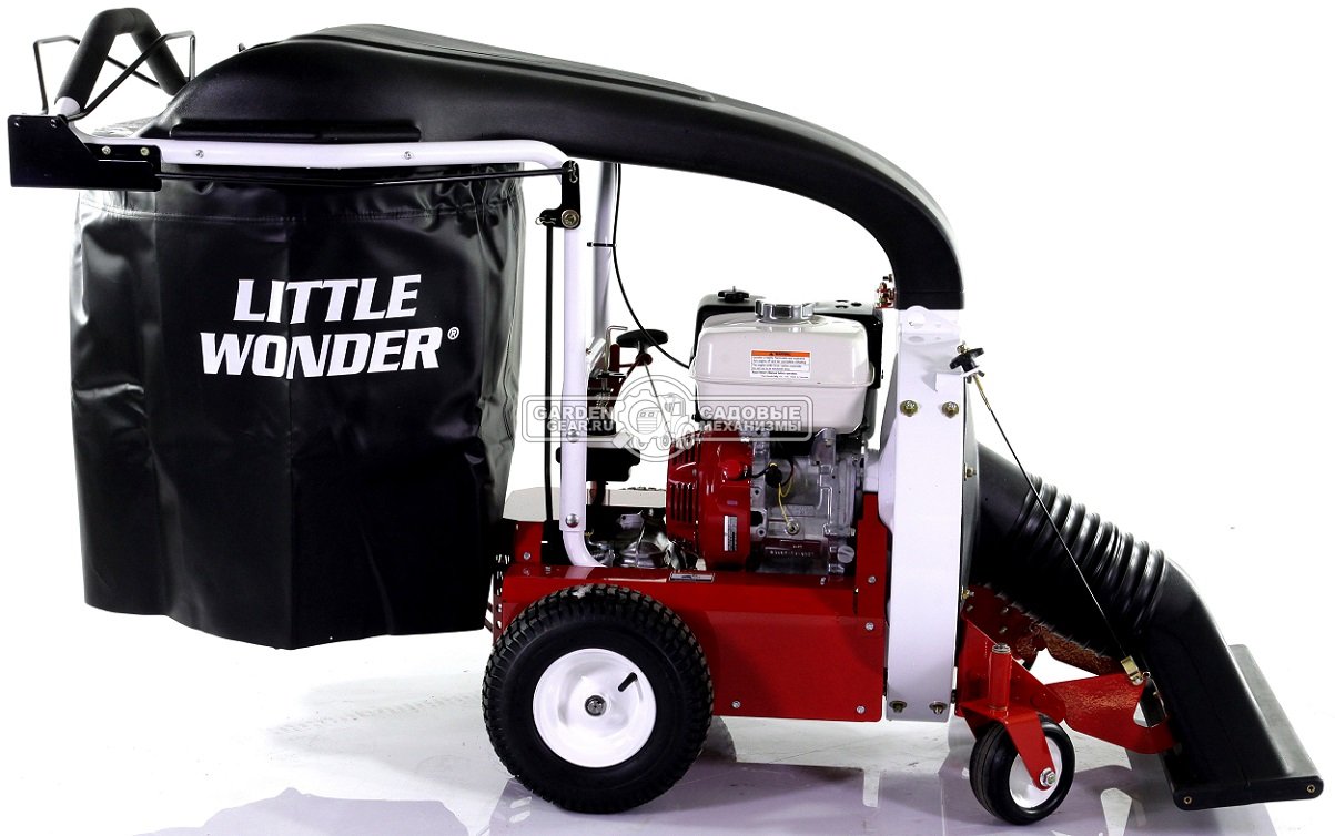 Садовый пылесос бензиновый Little Wonder Pro Vac SP самоходный (USA, Honda GX270, 74 см, 280 л, 127 кг)