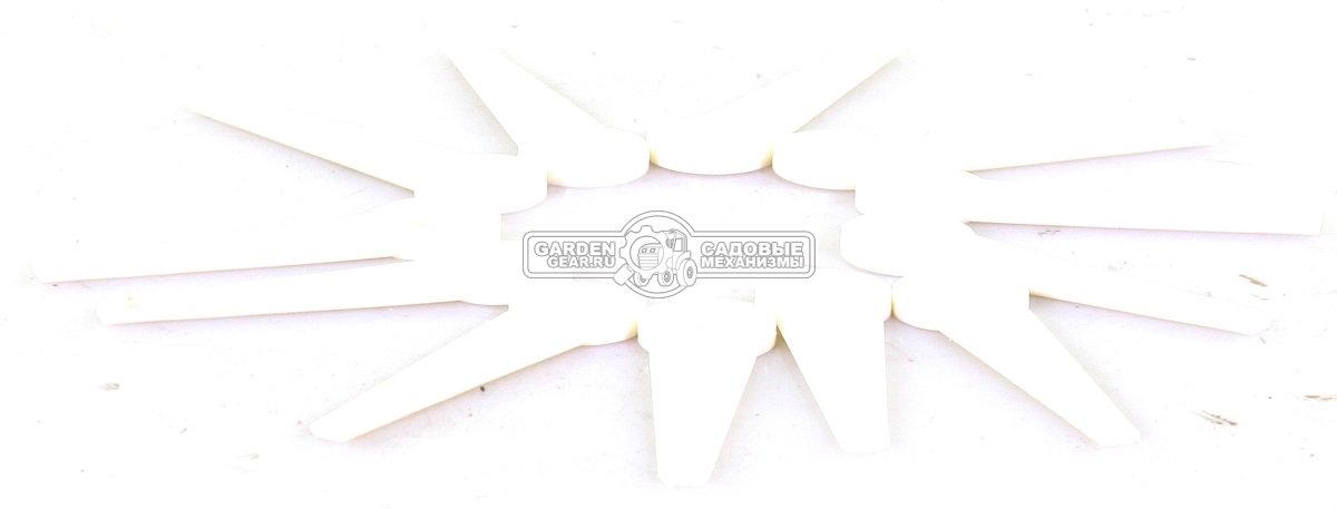 Набор пластиковых ножей Stihl PolyCut для 5-3 / 6-3 / 7-3 / 10-3 / 20-3 / 40-3 / 41-3 (12 шт.) белые