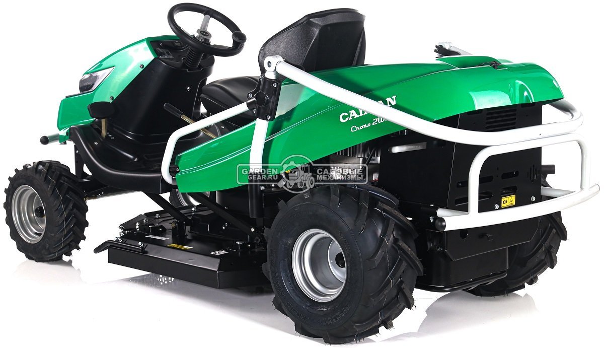 Садовый трактор для высокой травы и работы на склонах Caiman Croso 2WD 97D2C (CZE, Caiman V-Twin, 708 куб.см., 92 см, дифференциал, 331 кг.)