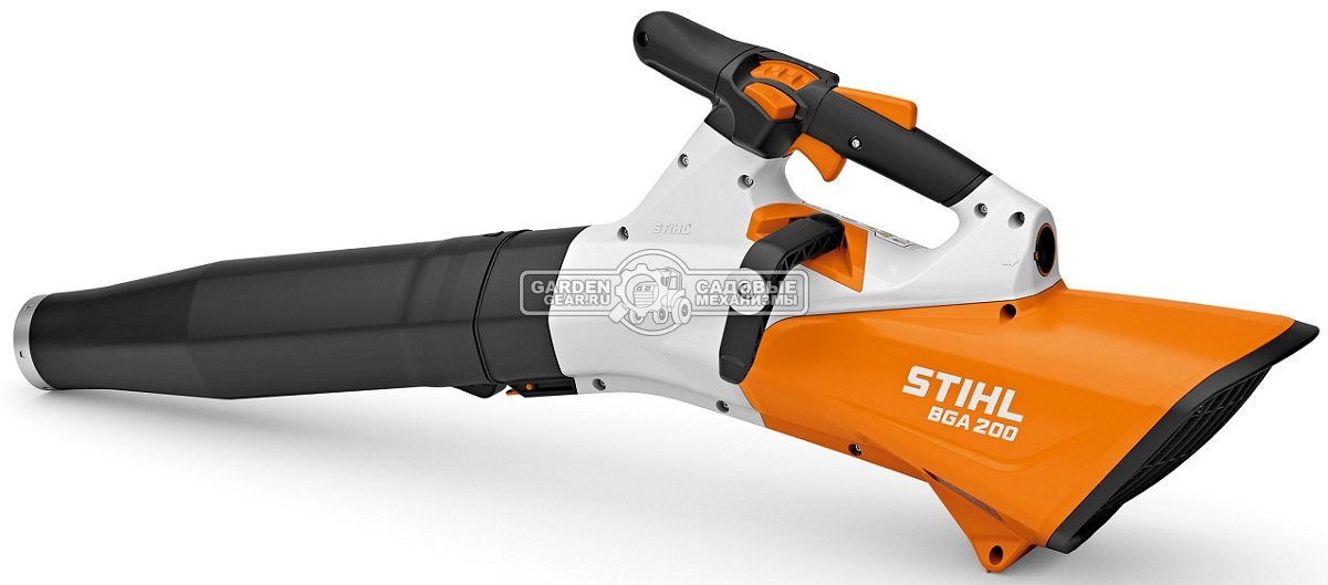 Воздуходувка аккумуляторная Stihl BGA 200 без АКБ и ЗУ (AUT, 36В Pro, макс. расход воздуха 940 м3/ч., скорость 84 м/с., 3,2 кг.)