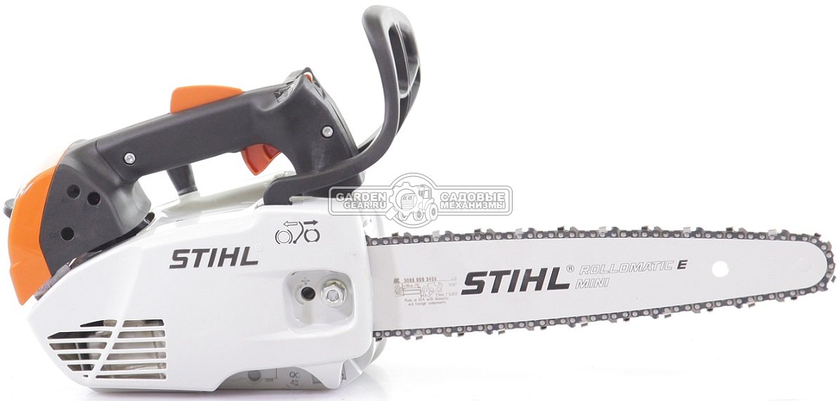 Бензопила сучкорез одноручная Stihl MS 150 TC-E 12&quot; (GER, 23,6 куб.см., 1,0 кВт/1,36 л.с, 2-MIX, Ergostart, 1/4&quot;, 1,1 мм., 64E, 2,6 кг.)