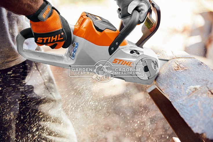 Аккумуляторная цепная пила Stihl MSA 120 C-B 12&quot; SET c АК20 и AL101 (AUT, Compact 36В, 1/4&quot;P, 1,1 мм., 64E, 3,9 кг.)