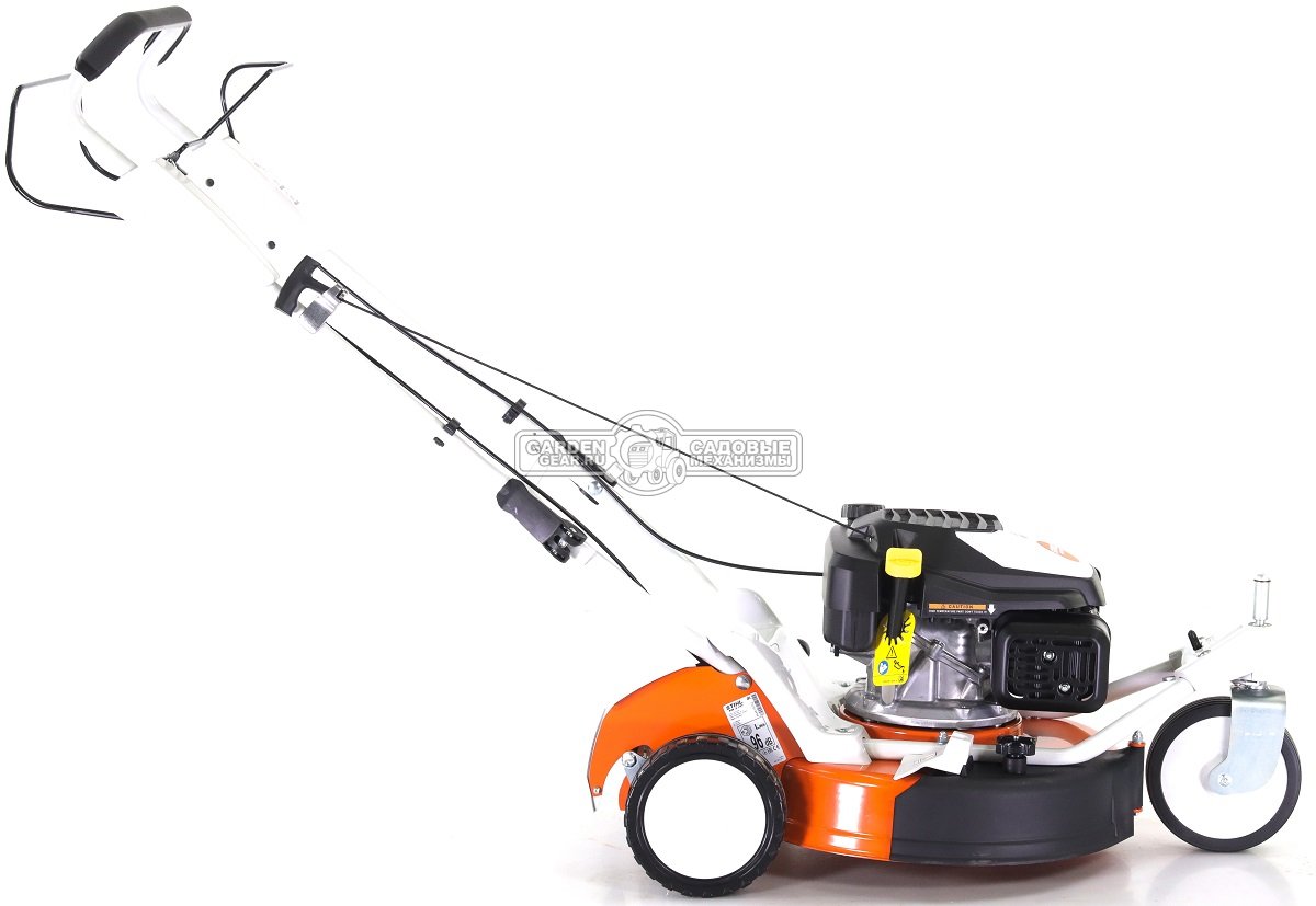 Газонокосилка бензиновая Stihl RM 3.1 RT мульчирующая (AUT, 48 см, самоходная задний привод, Stihl EVC 300.0 166 куб.см. сталь, боковой выброс, 31 кг)