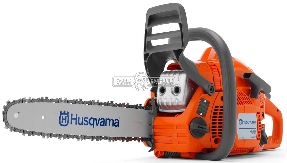 Бензопила Husqvarna 140 16&quot; (PRC, 40.9 куб.см., 1.6 кВт/2.17 л.с., X-Torq, Smart Start, 3/8-1.3-56E, 4.4 кг)