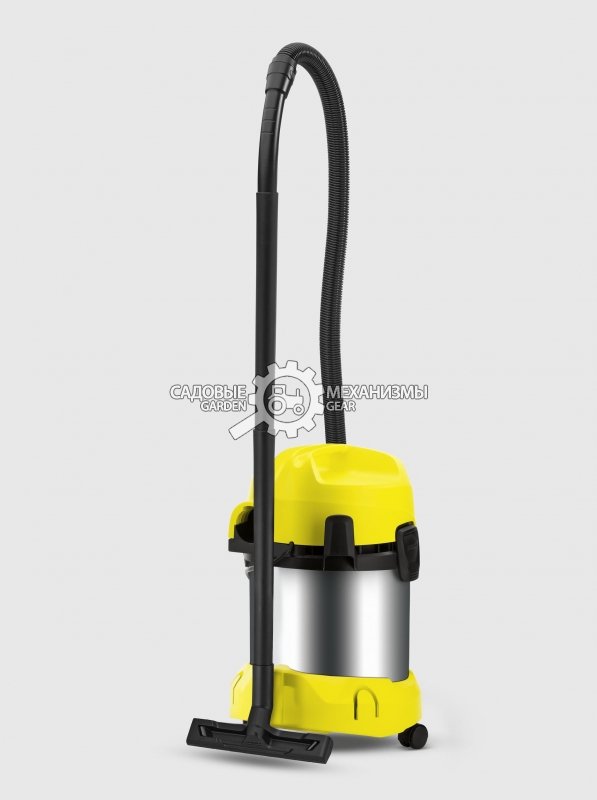 Пылесос сухой и влажной уборки Karcher WD 3 Premium (ITA, 1000 Вт, 17 л, 5,8 кг)