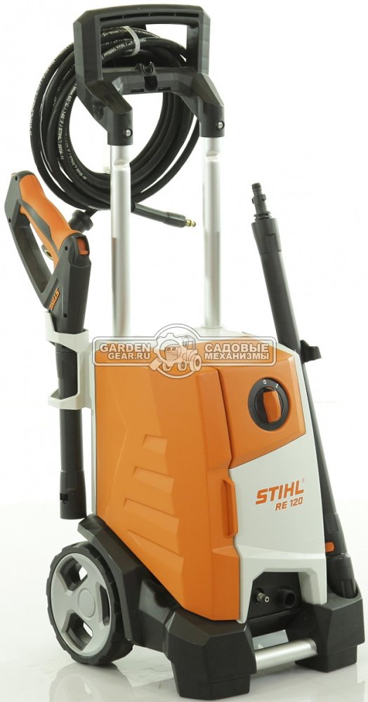 Мойка высокого давления Stihl RE 120 (PRC, 10-125/140 Бар, 400/462 л/ч., шланг 8 м., 20 кг.)