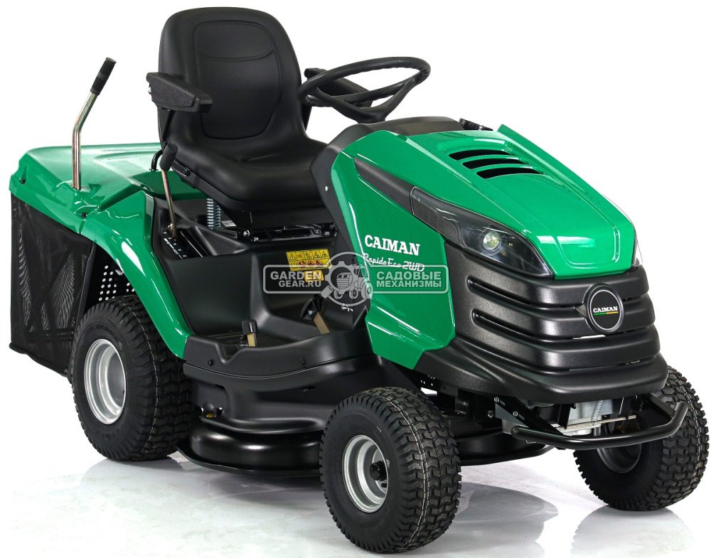 Садовый трактор Caiman Rapido Eco 2WD 97D2K (CZE, Kawasaki FS600V, 603 куб.см., гидростатика, травосборник 300 л., 92 см., 232 кг.)