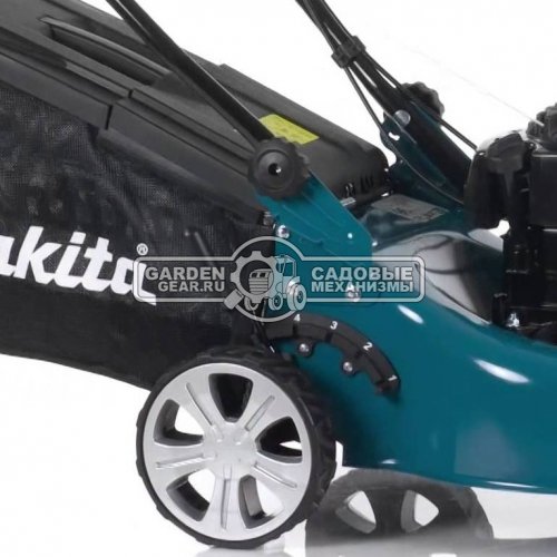 Газонокосилка бензиновая несамоходная Makita PLM4120N (PRC, 41 см, B&S 500, 140 см3, сталь, 50 л, 26 кг)