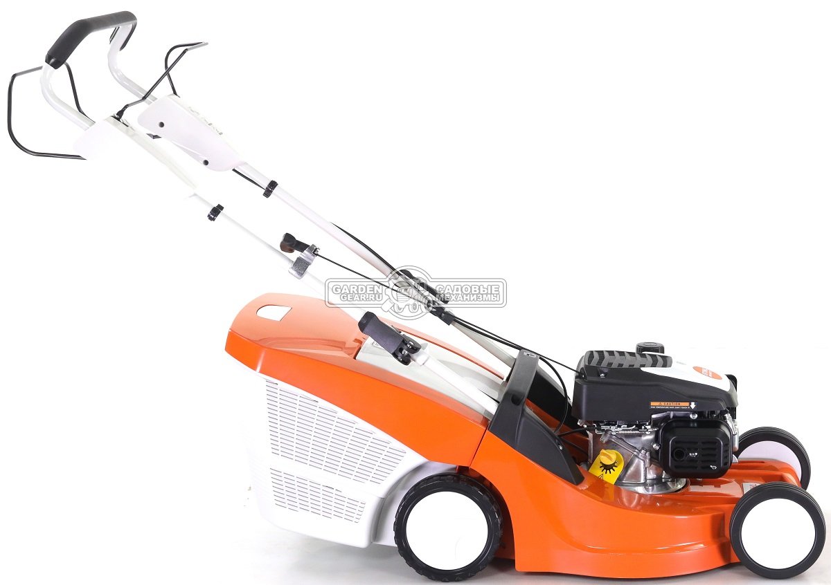 Газонокосилка бензиновая Stihl RM 448.1 TX (AUT, самоходная задний привод, 46 см., Stihl EVC 200.3 C, 139 куб.см., пластик, 55 л., 27 кг.)