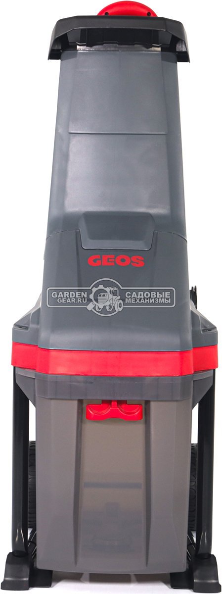 Садовый измельчитель веток электрический Geos Comfort MH 2810 Easy Crush (PRC, 2800 Вт., ветки до 40 мм., диск с ножами, короб 48 л., 25 кг)