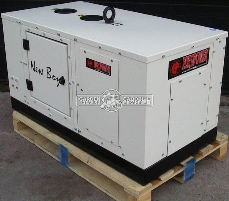 Дизельный генератор Europower EPS 83 TDE серия NEW BOY в шумоз. кожухе (BEL, Kubota; 482 куб.см.; 380 В; 8 кВт; 23 л; эл. старт; 295 кг)
