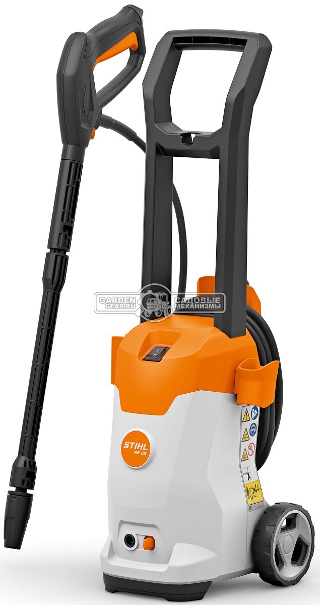 Мойка высокого давления Stihl RE 80 (PRC, 10-90/120 Бар, 330/430 л/ч, шланг 5 м, 7,5 кг.)