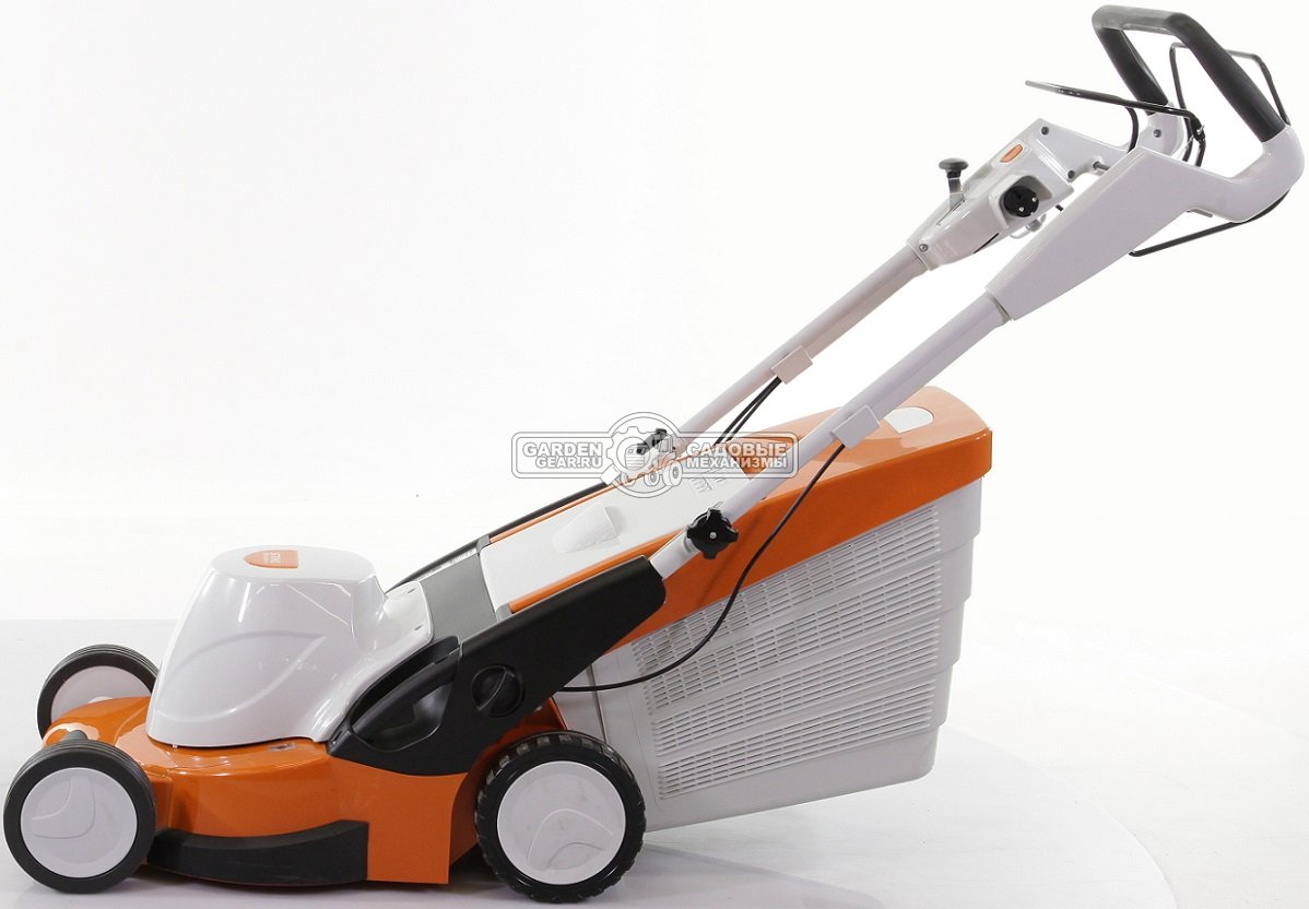 Газонокосилка электрическая Stihl RME 545.0 V (AUT, 1600 Вт., 43 см., самоходная задний привод, травосборник 60 л., пластик, 32 кг.)