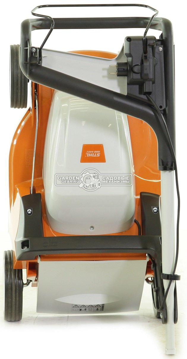 Газонокосилка электрическая Stihl RME 443.0 C (AUT, 1500 Вт., 41 см., несамоходная, травосборник 55 л., пластик, монорукоятка, 22 кг.)