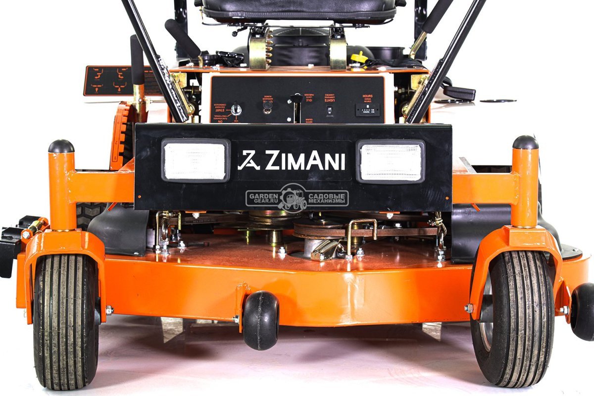 Садовый райдер ZimAni XT5 127 H-Pro с усиленной декой с нулевым радиусом разворота (PRC, Honda GXV690, 688 куб.см, гидростатика, 127 см, 450 кг)