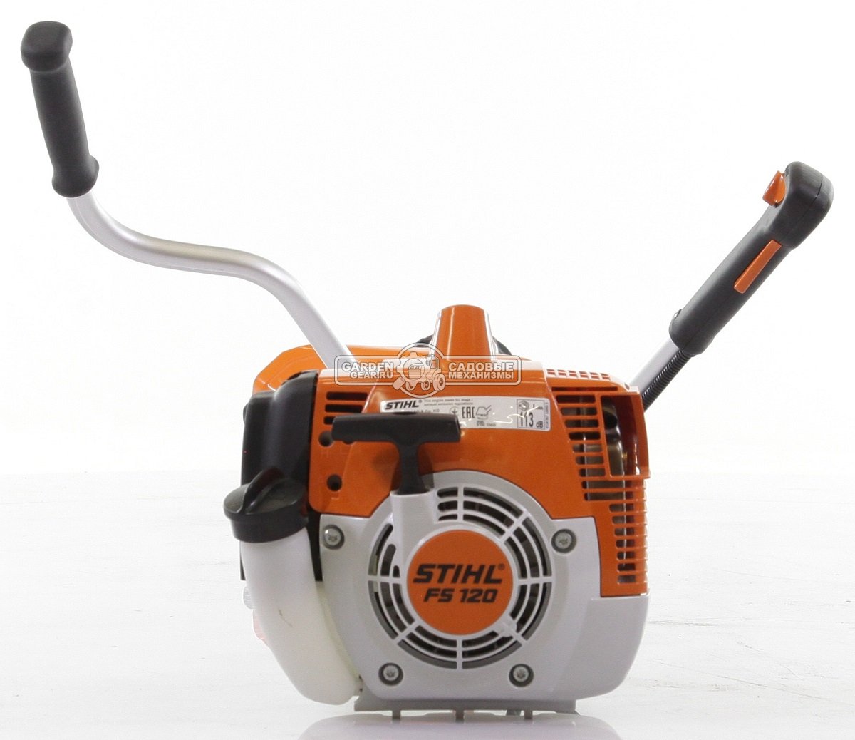 Бензокоса Stihl FS 120 (PRC, 30,8 куб.см., 1,3 кВт/1,8 л.с., нож DM 2F-230, AutoCut C 26-2 леска 2,4 мм., 6,3 кг.)