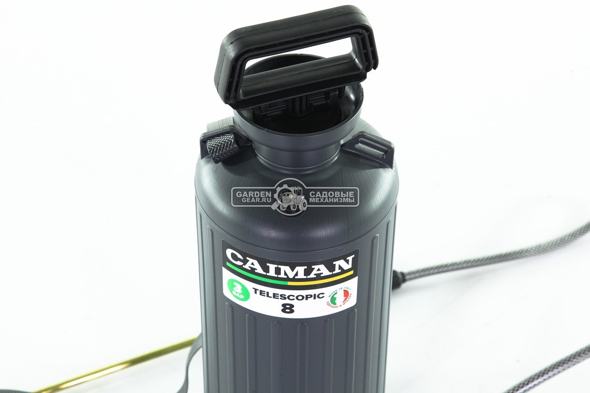 Опрыскиватель Caiman Telescopic 8 (8 л., 3 бар, плечевой ремень, телескопическая штанга 1,1 м., 2 кг.)