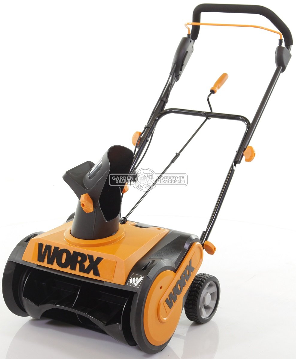 Снегоуборщик электрический Worx WG450E (PRC, 1600 Вт, 46 см, 12 кг)